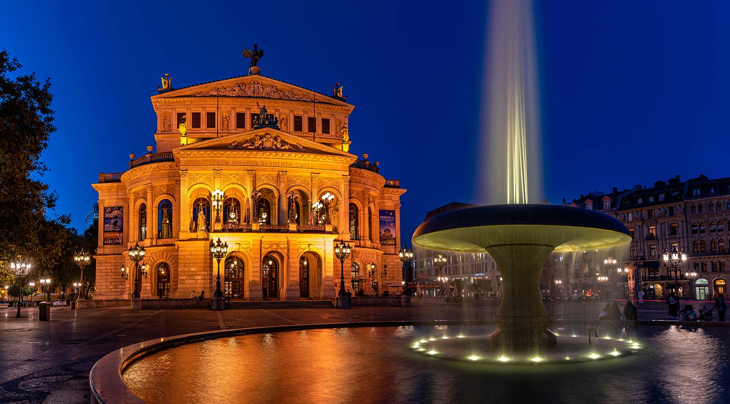 Place de l’Opéra à Francfort